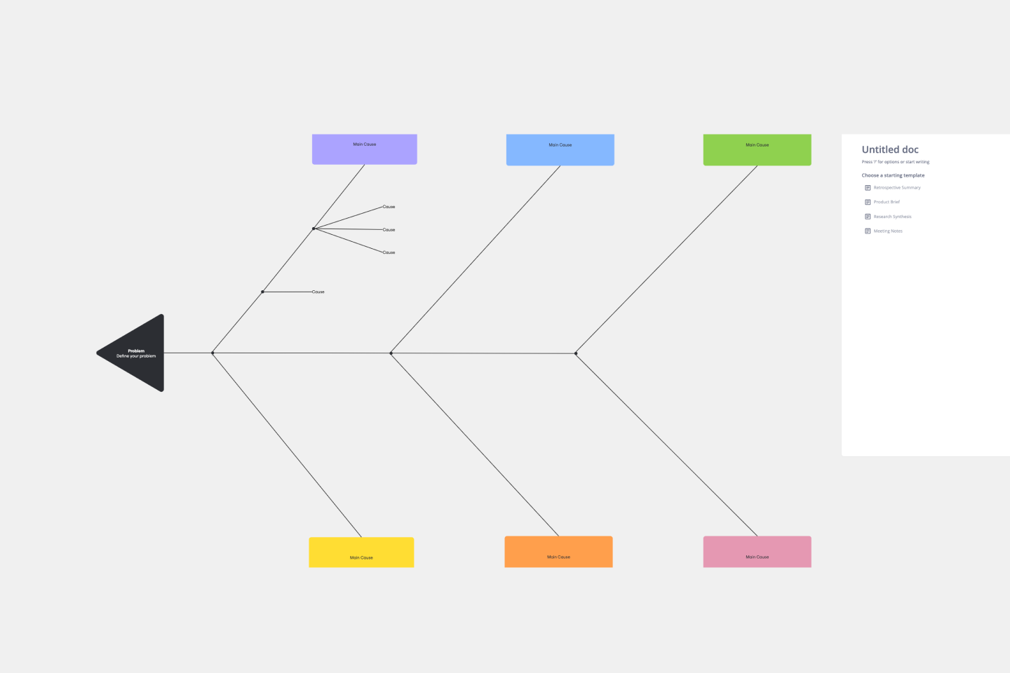 15 Fishbone Diagram Templates Fully Editable