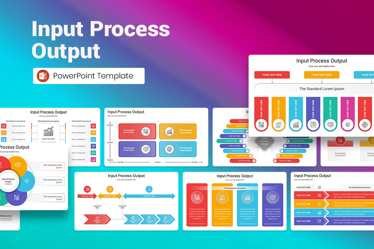 22 Input Output Presentation Templates PoweredTemplate