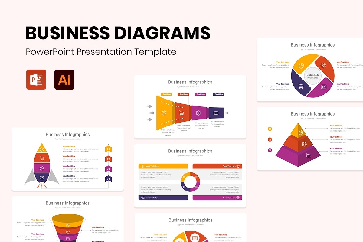 25 Best Business Diagram Templates For PowerPoint Presentations