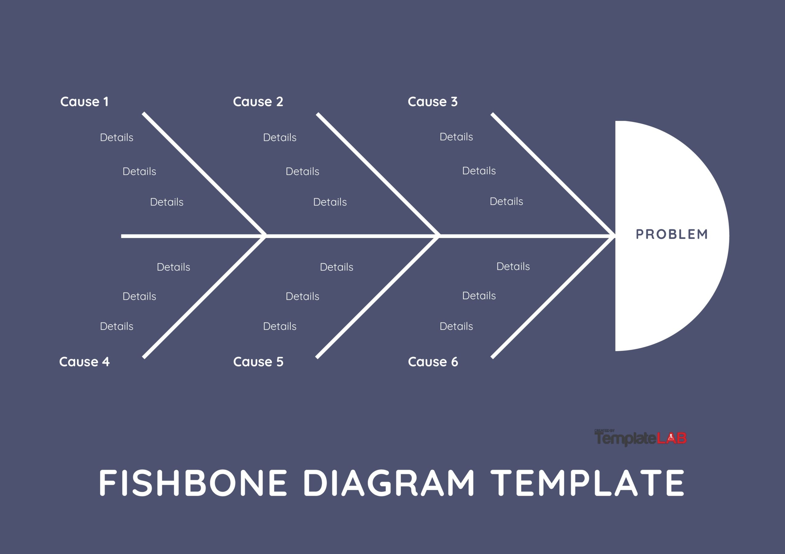 25 Great Fishbone Diagram Templates U0026 Examples Word Excel PPT 