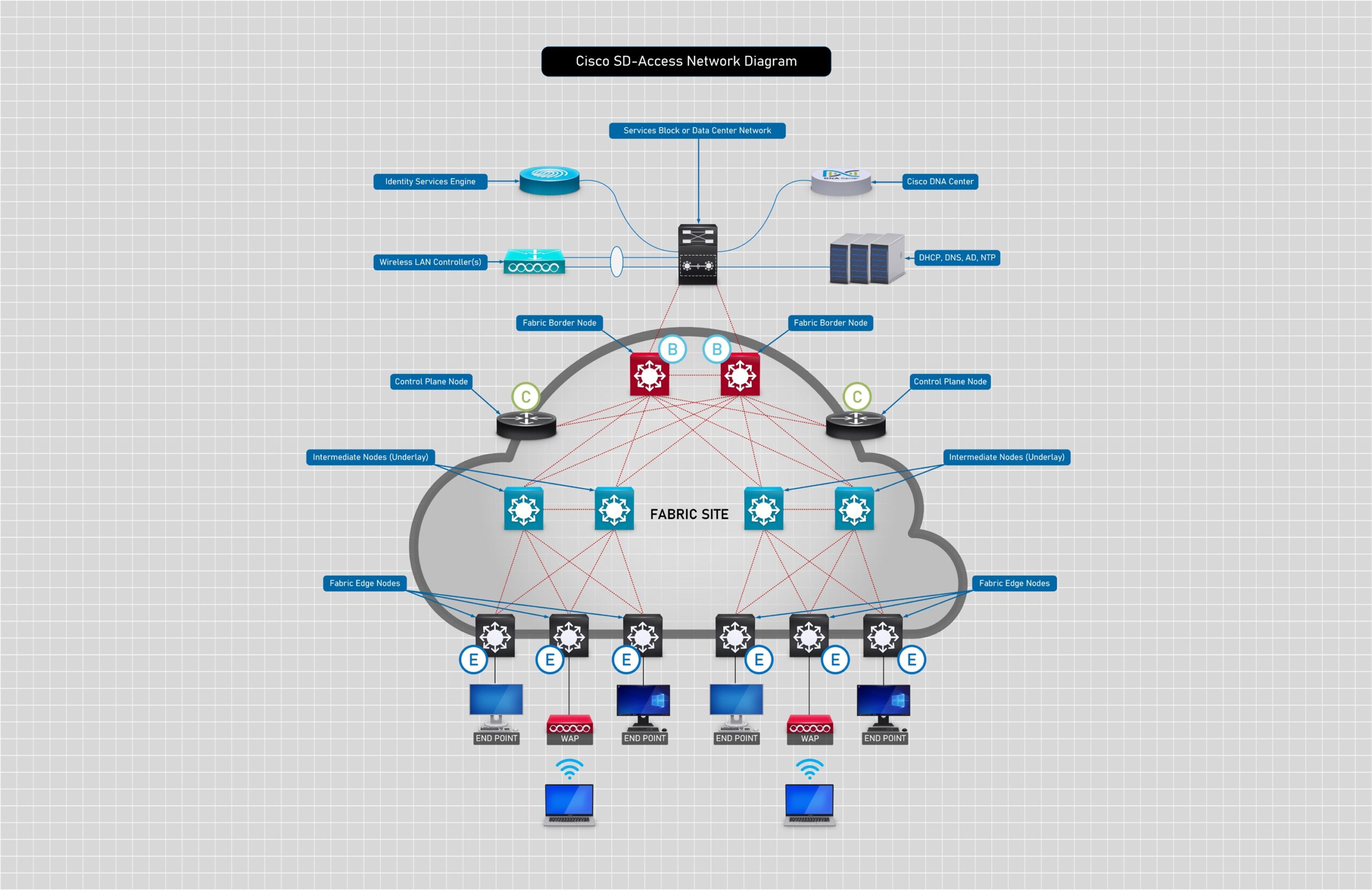 2D Network Templates Professional Diagrams U0026 Design Tools