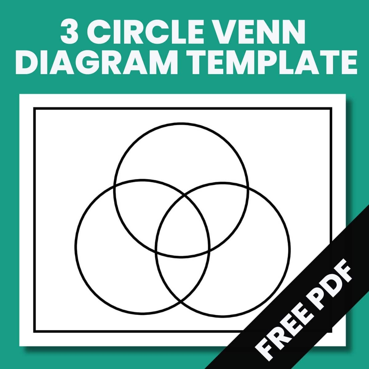 3 Circle Venn Diagram Template Free Printable PDF 3 Circle Venn Diagram Template Free Printable PDF
