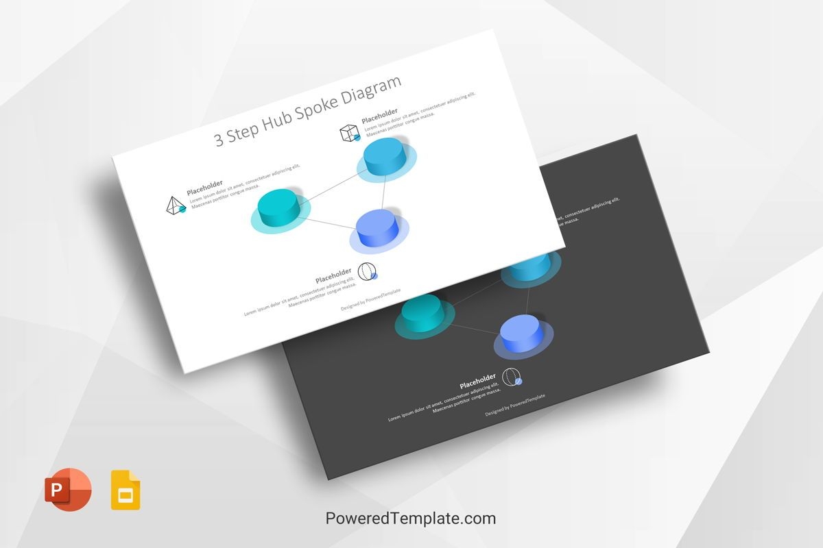 Free Circle Spoke Diagram Template