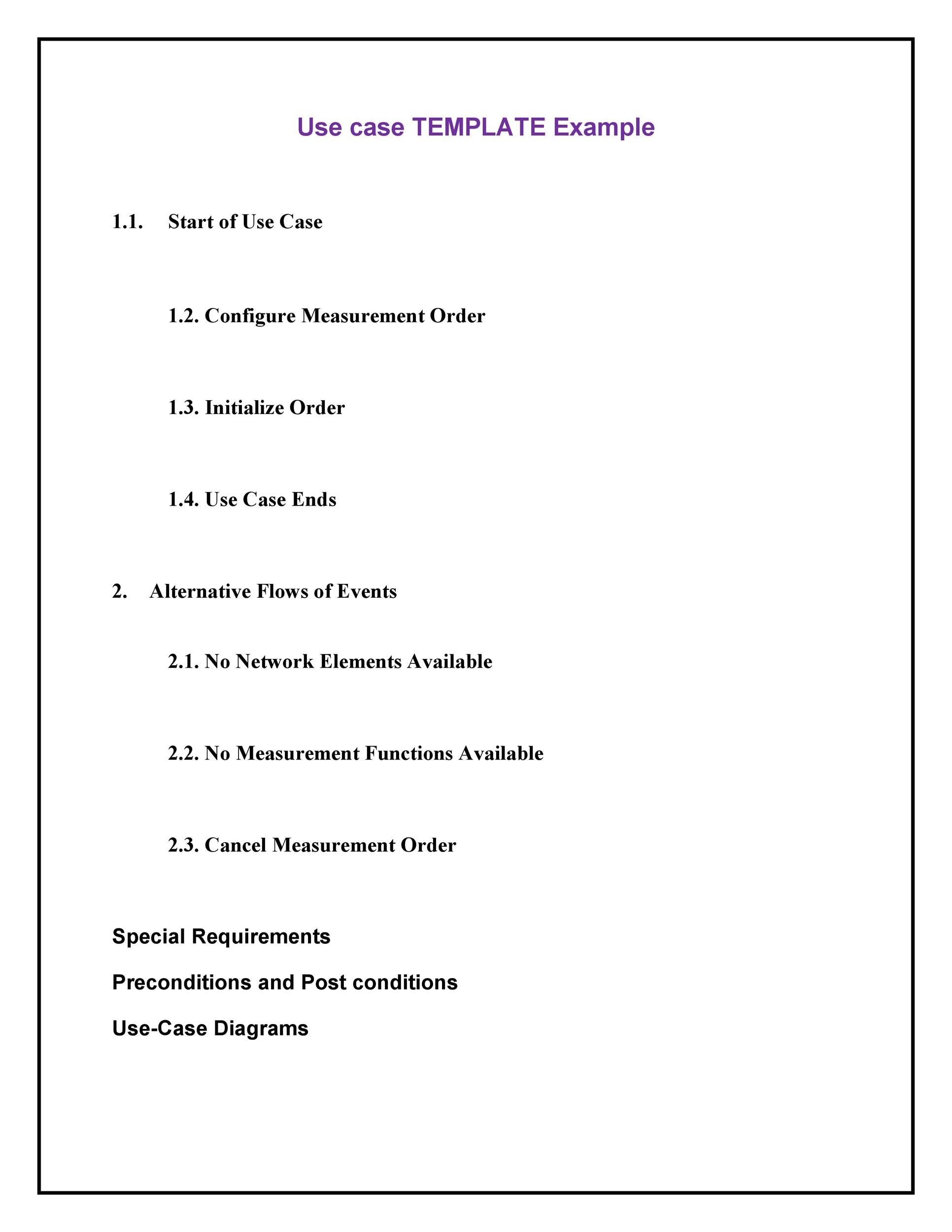 40 Use Case Templates U0026 Examples Word PDF TemplateLab