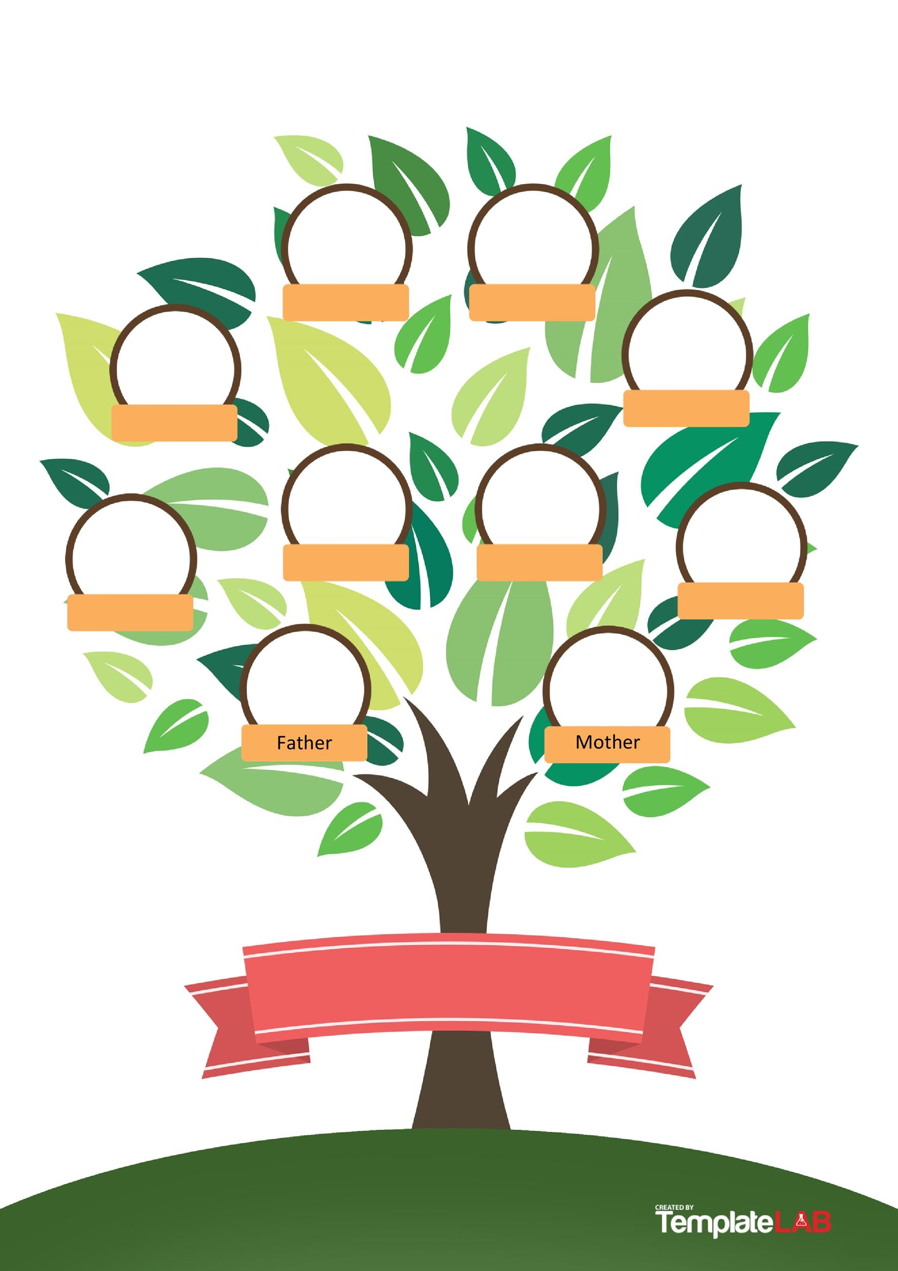 Family Tree Diagram Template Free