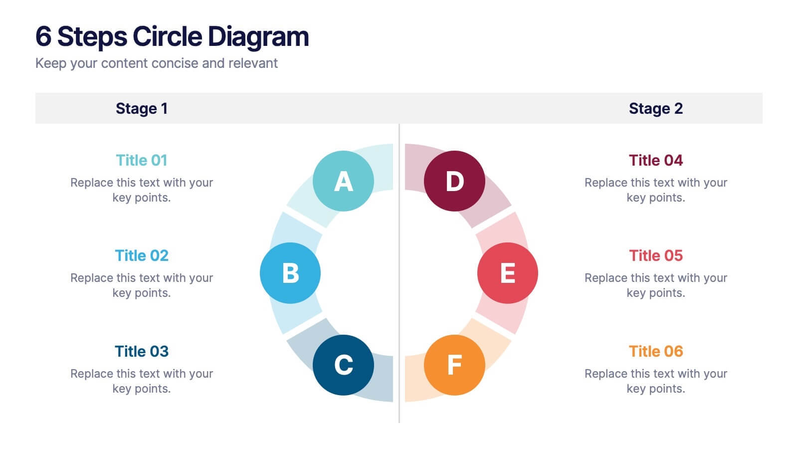 Powerpoint Template Circle Diagram Free