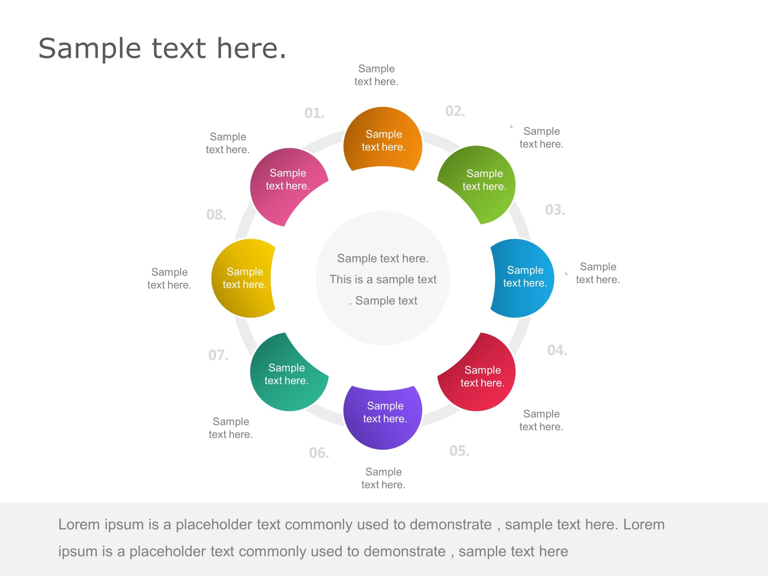 Circular Diagram Powerpoint Template Free