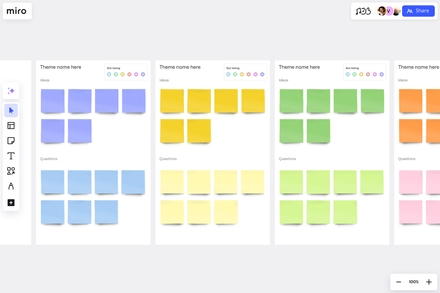 Affinity Diagram Template
