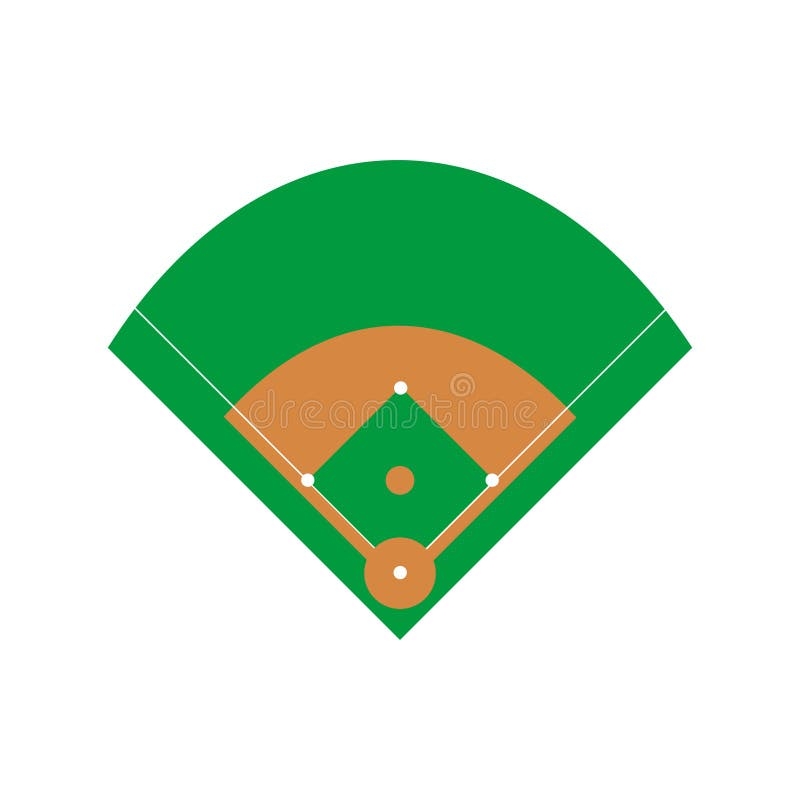 Baseball Diamond Outline Stock Illustrations 166 Baseball 