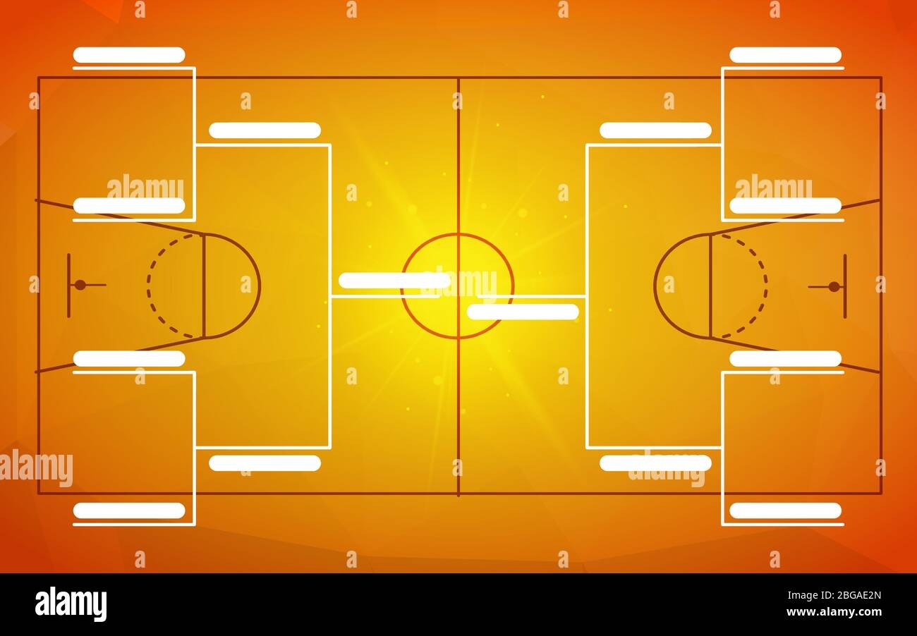 Basketball Court Diagram Hi res Stock Photography And Images Page 2 Alamy