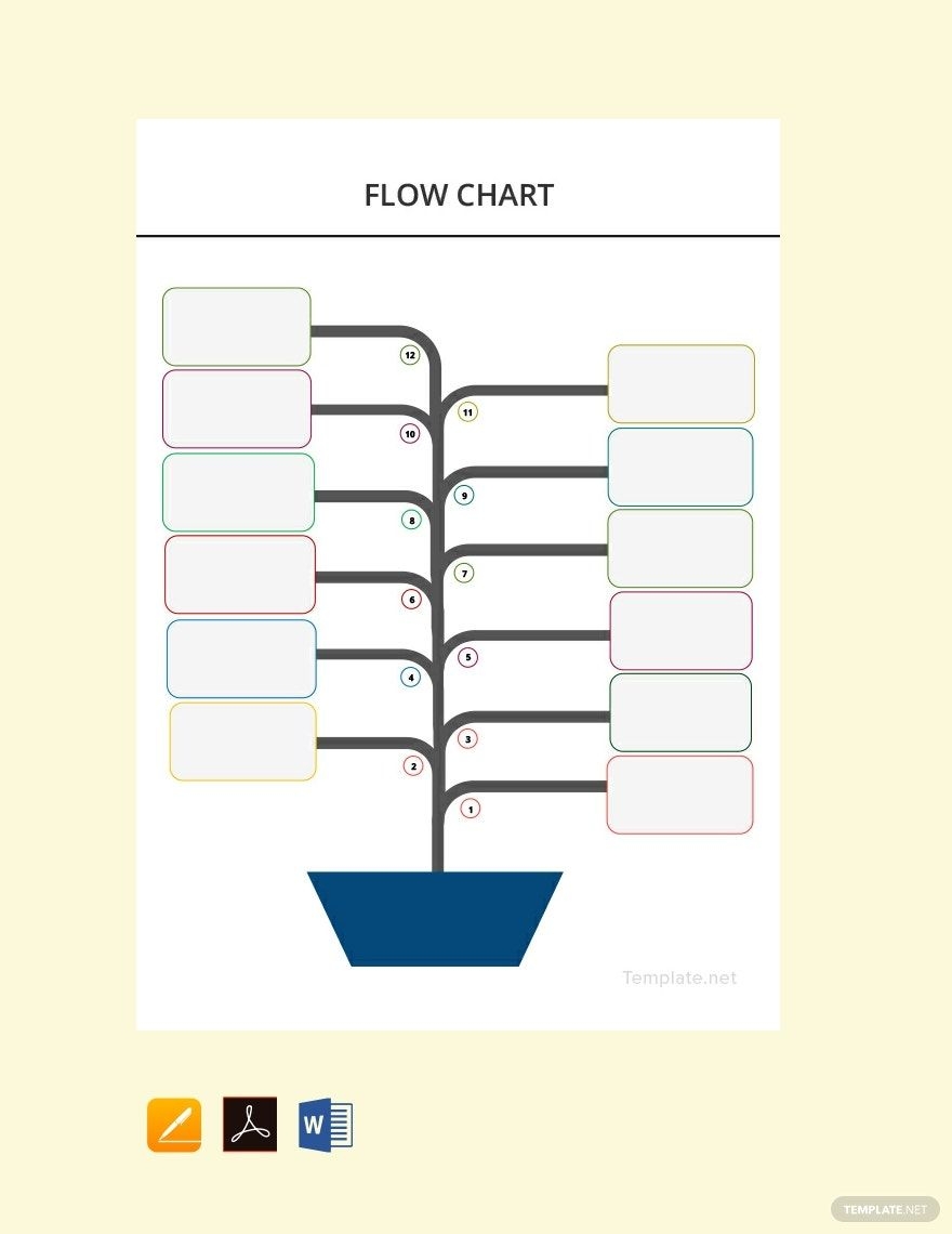 Flow Diagram Template