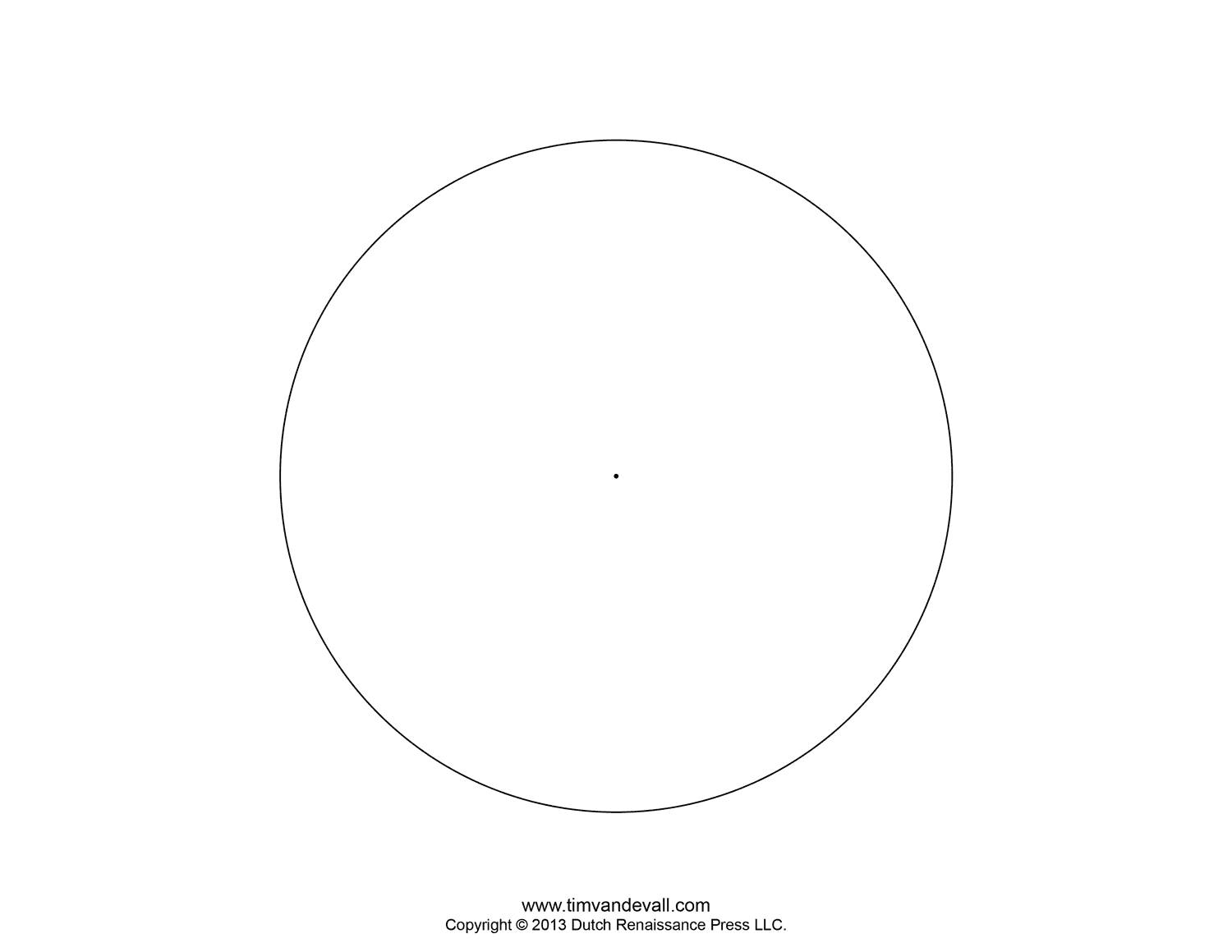 Blank Circle Diagram Template