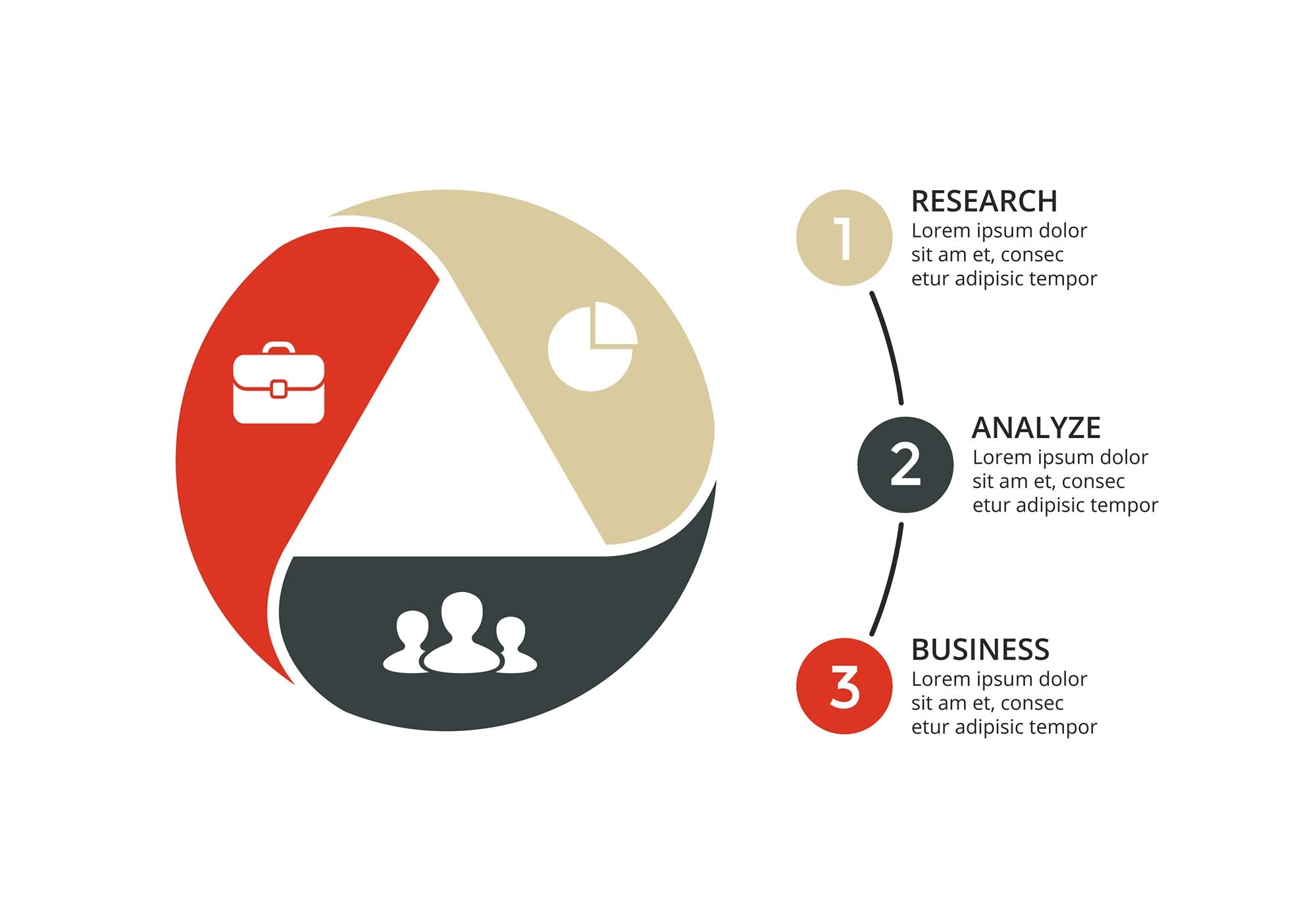 Circle Diagram Infographic Template