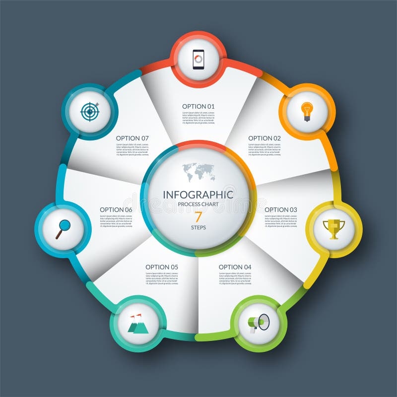 Circle Diagram Vector Editable Stock Illustrations 29 891 Circle 