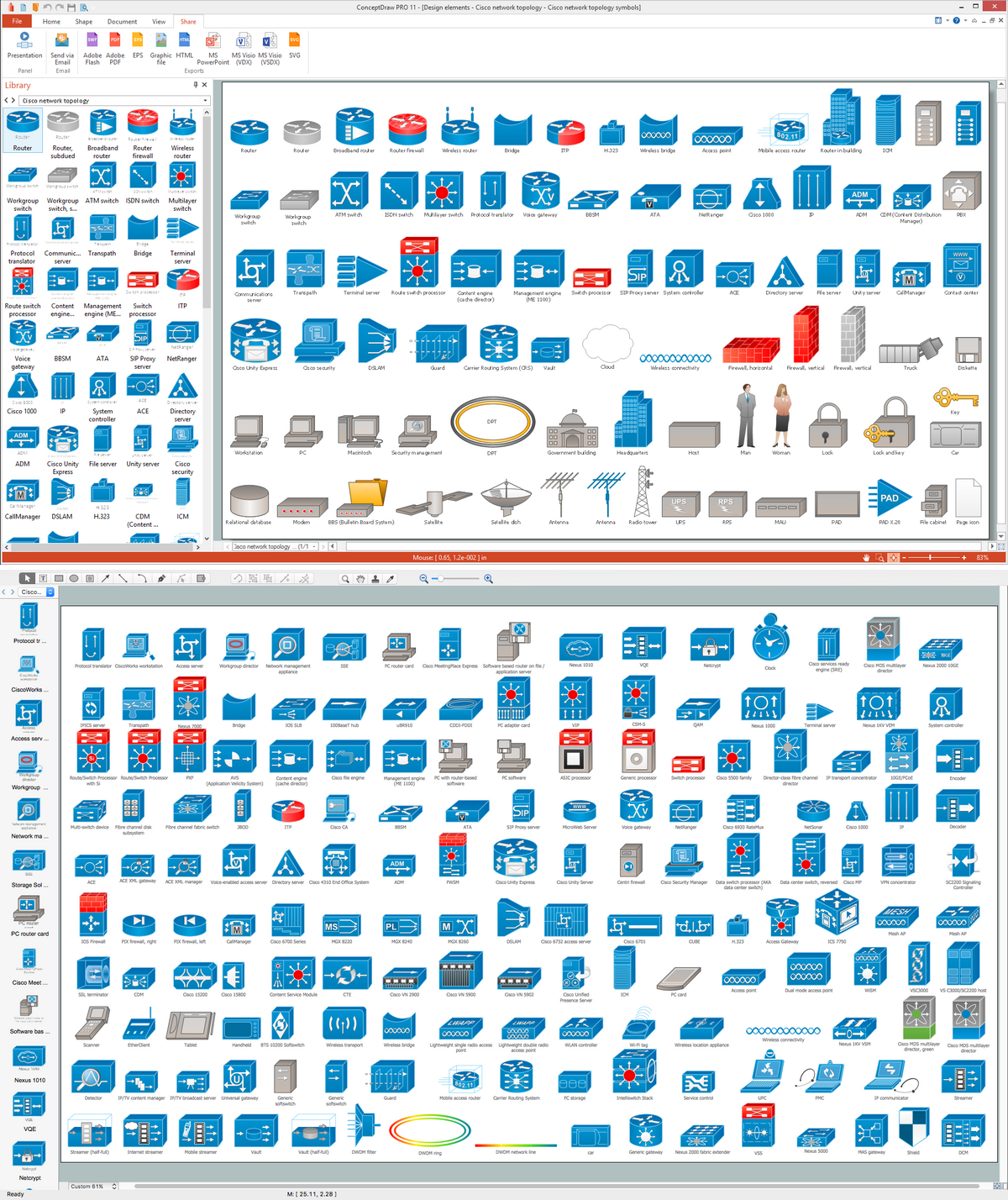 Cisco Network Topology Cisco Icons Shapes Stencils And Symbols 