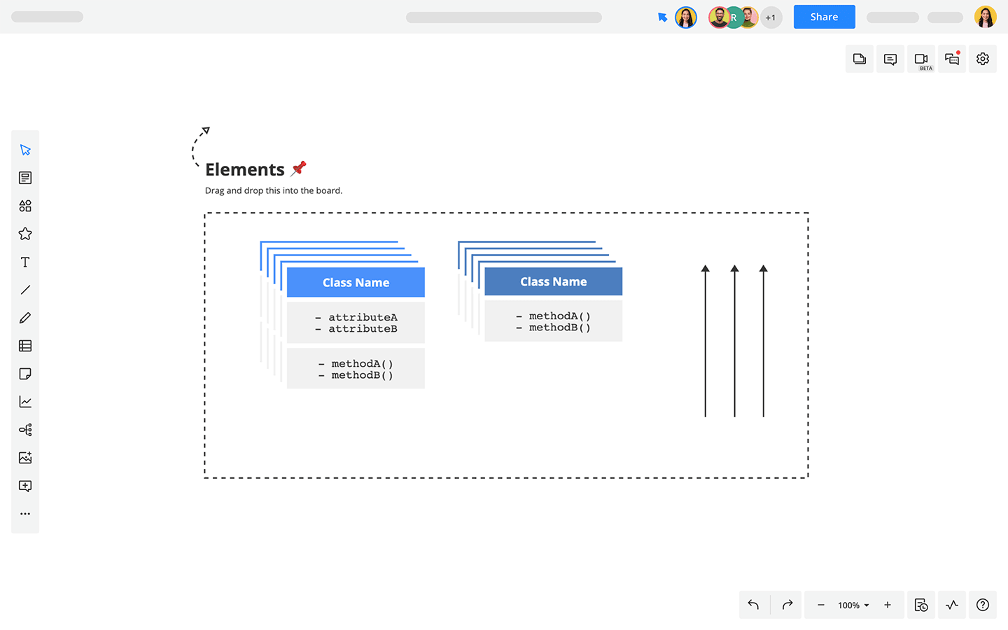 Class Diagram Template Cacoo Nulab