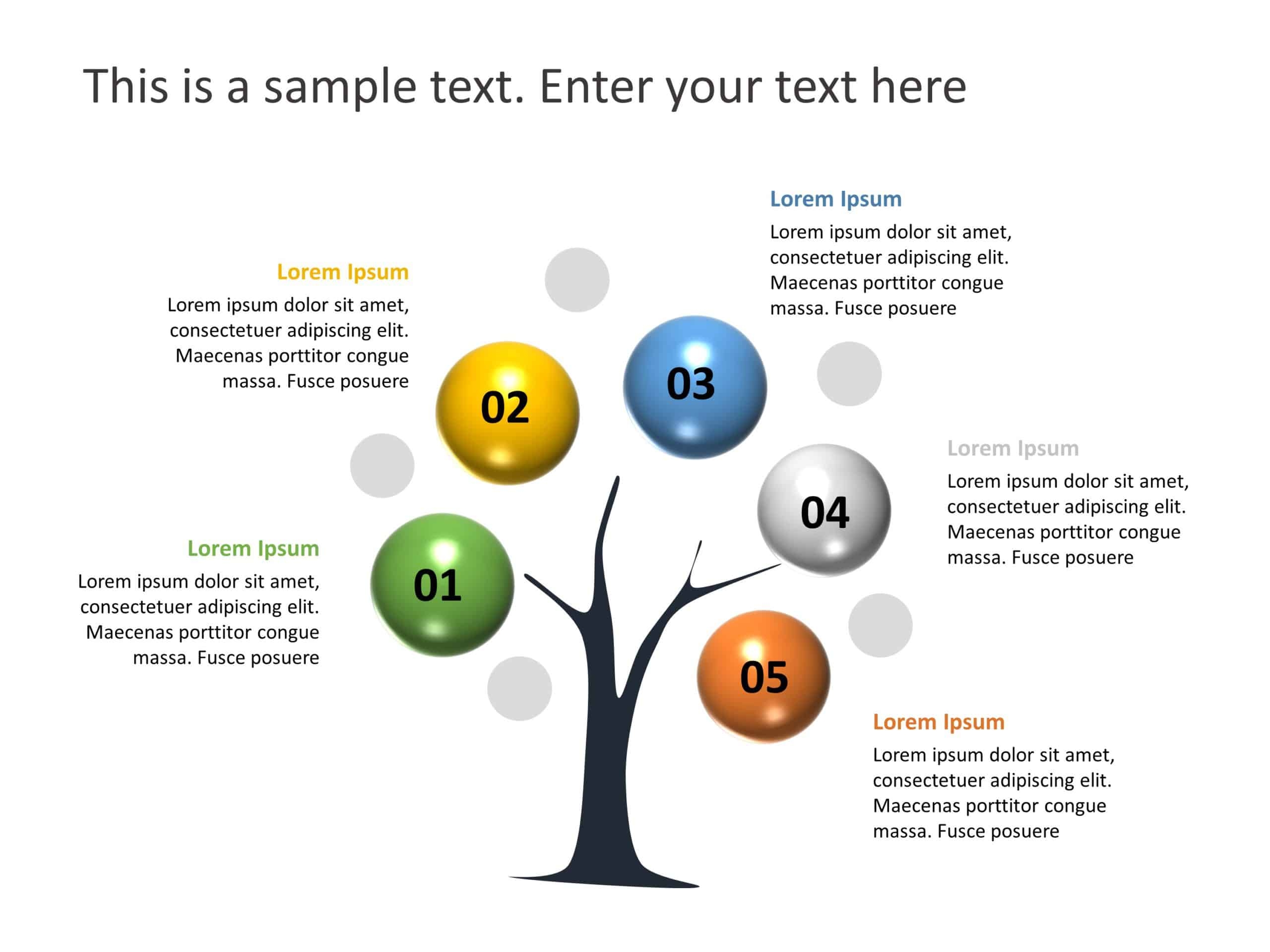 Powerpoint Tree Diagram Template