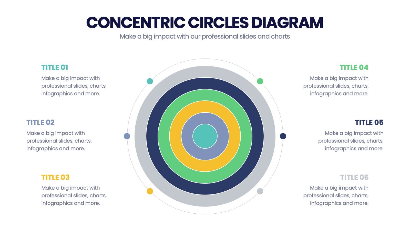 Concentric Circles Study Infographic Powerpoint Template And Google Slides Theme