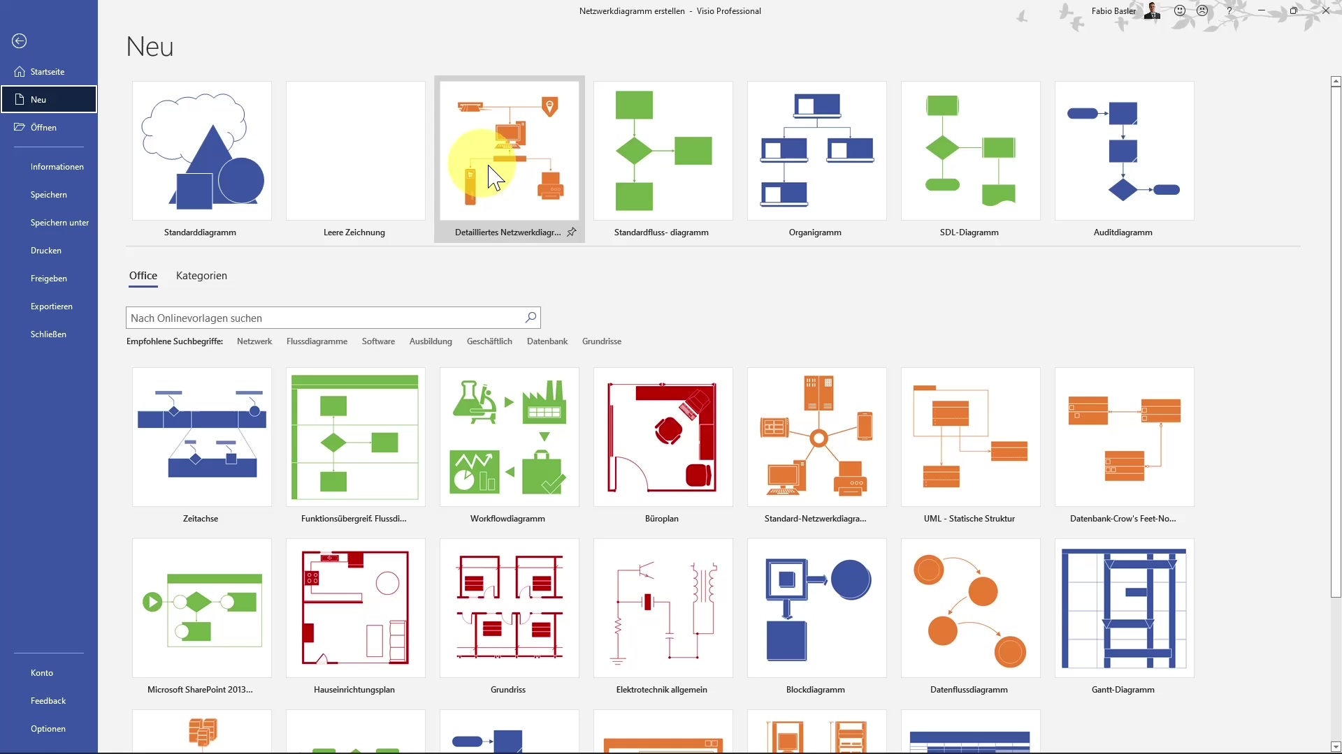 Create A Network Diagram In MS Visio