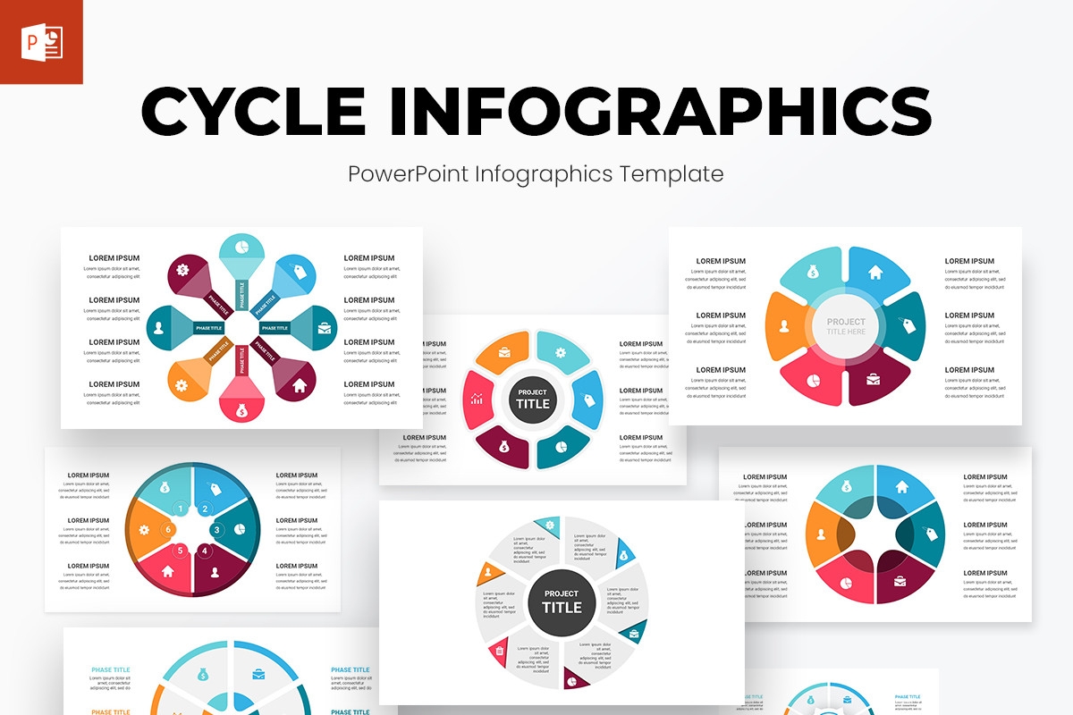 Cycle Diagram Powerpoint Template Free