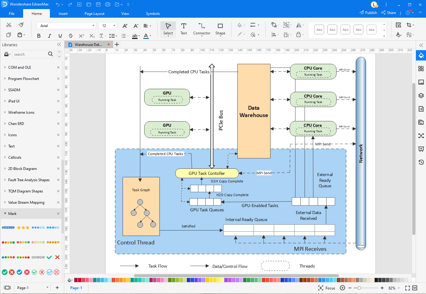 Data Architecture Diagram A Complete Tutorial EdrawMax