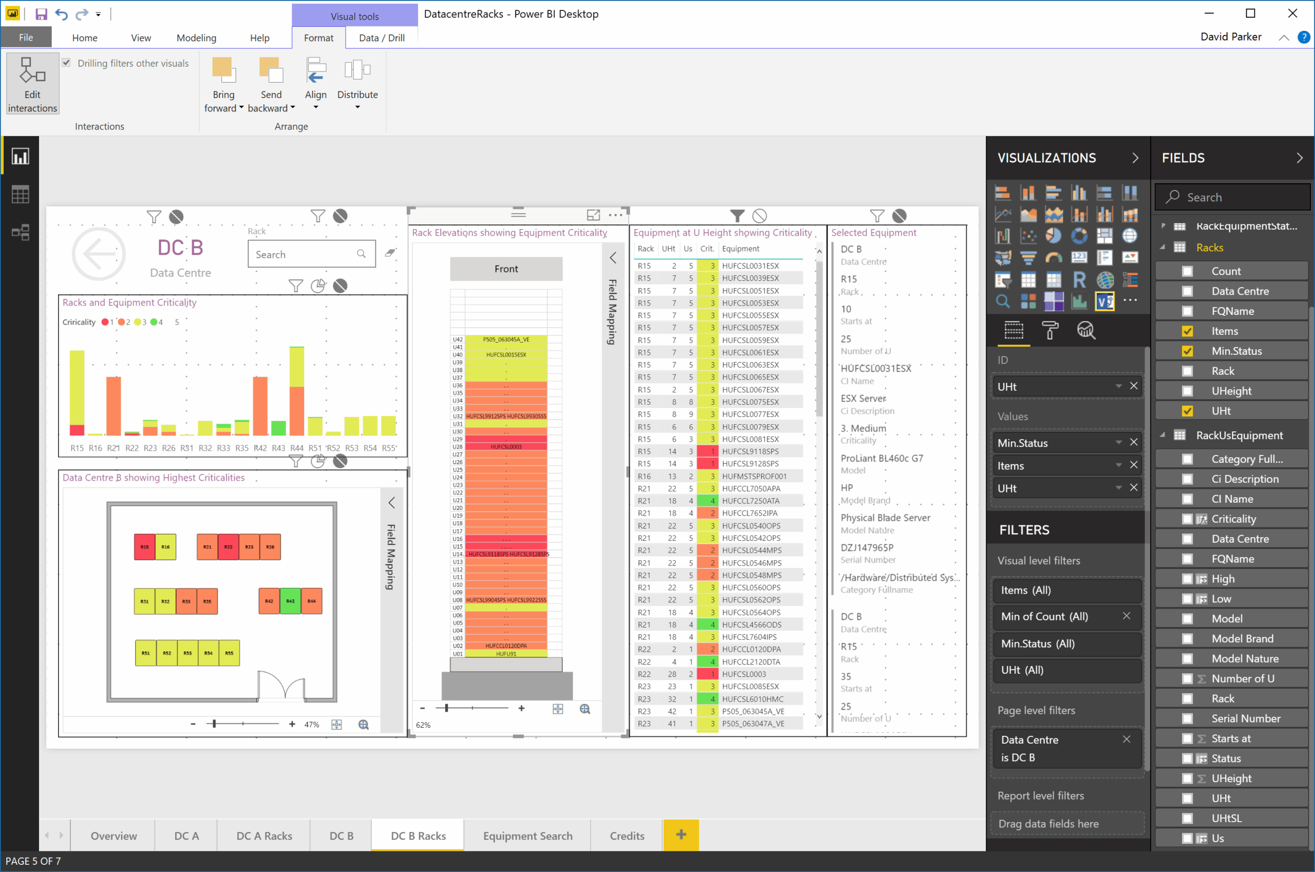Data Center Visio Diagram Template