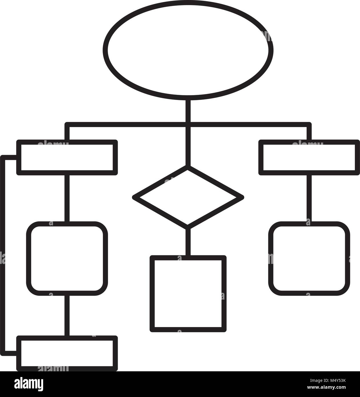 Blank Flow Diagram Template