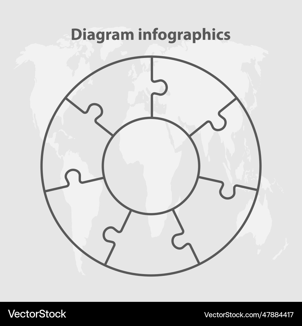 Puzzle Diagram Template