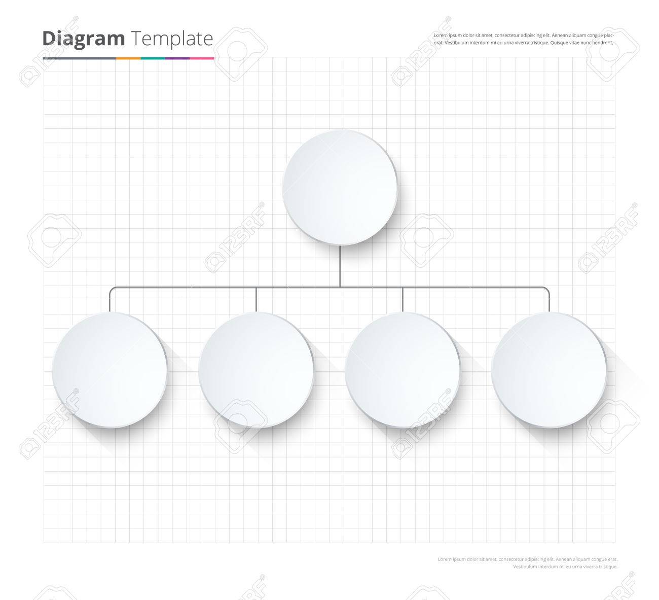 Diagram Template Organization Chart Template Flow Template Blank Diagram For Replace Text White Color Circle Diagram Vector Stock Design blank Royalty Free SVG Cliparts Vectors And Stock Illustration Image 58736288 