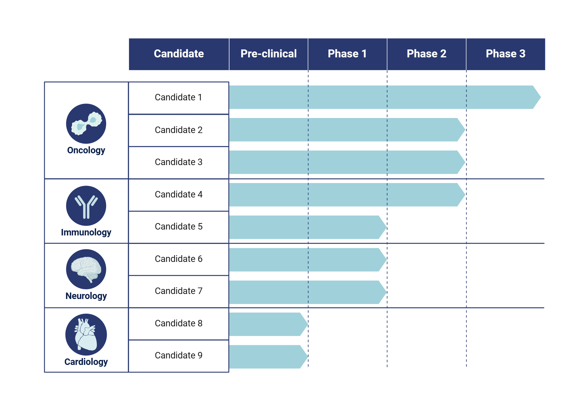Drug Pipeline BioRender Science Templates