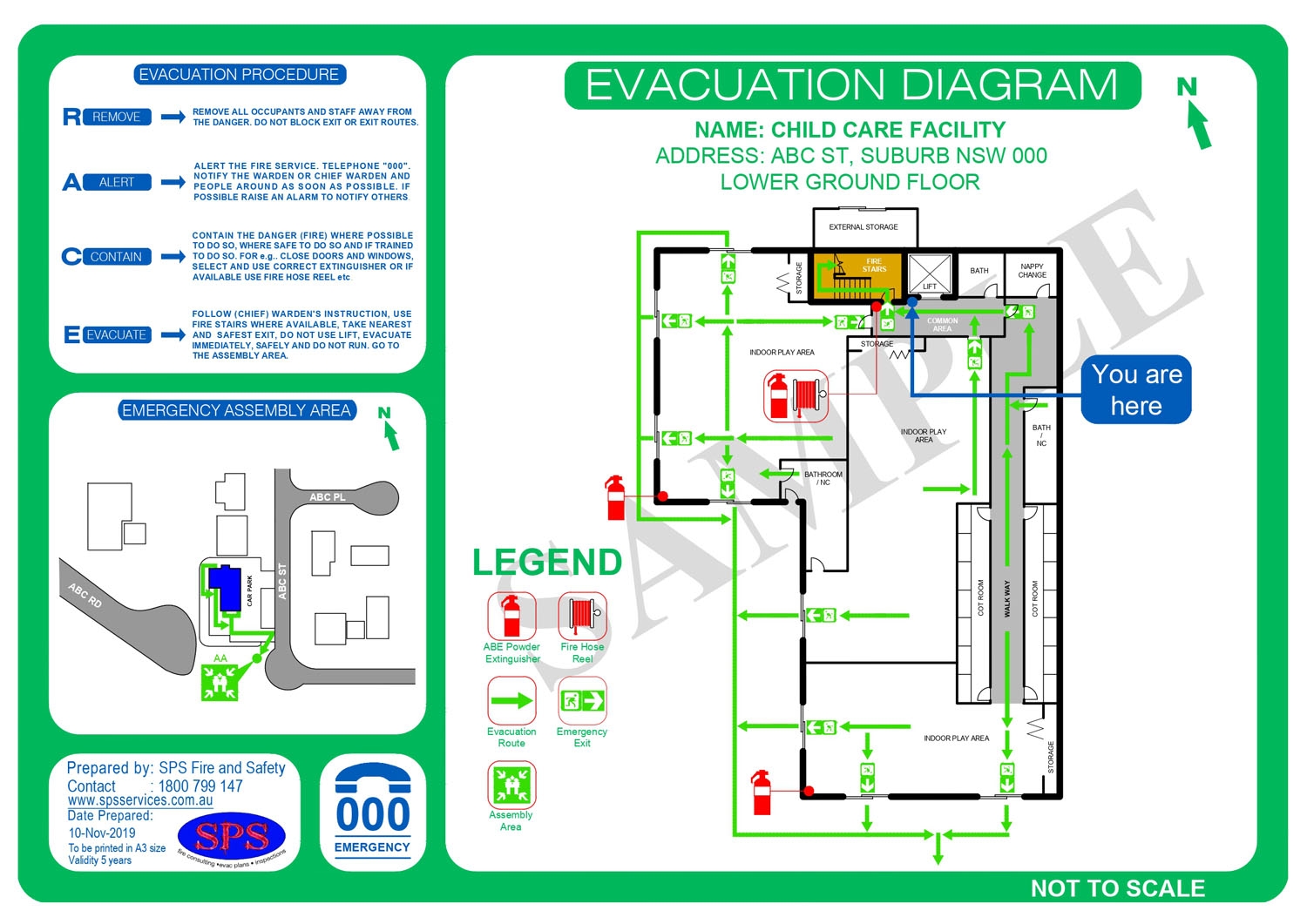 Emergency Evacuation Diagrams And Plans Sps Fire And Safety