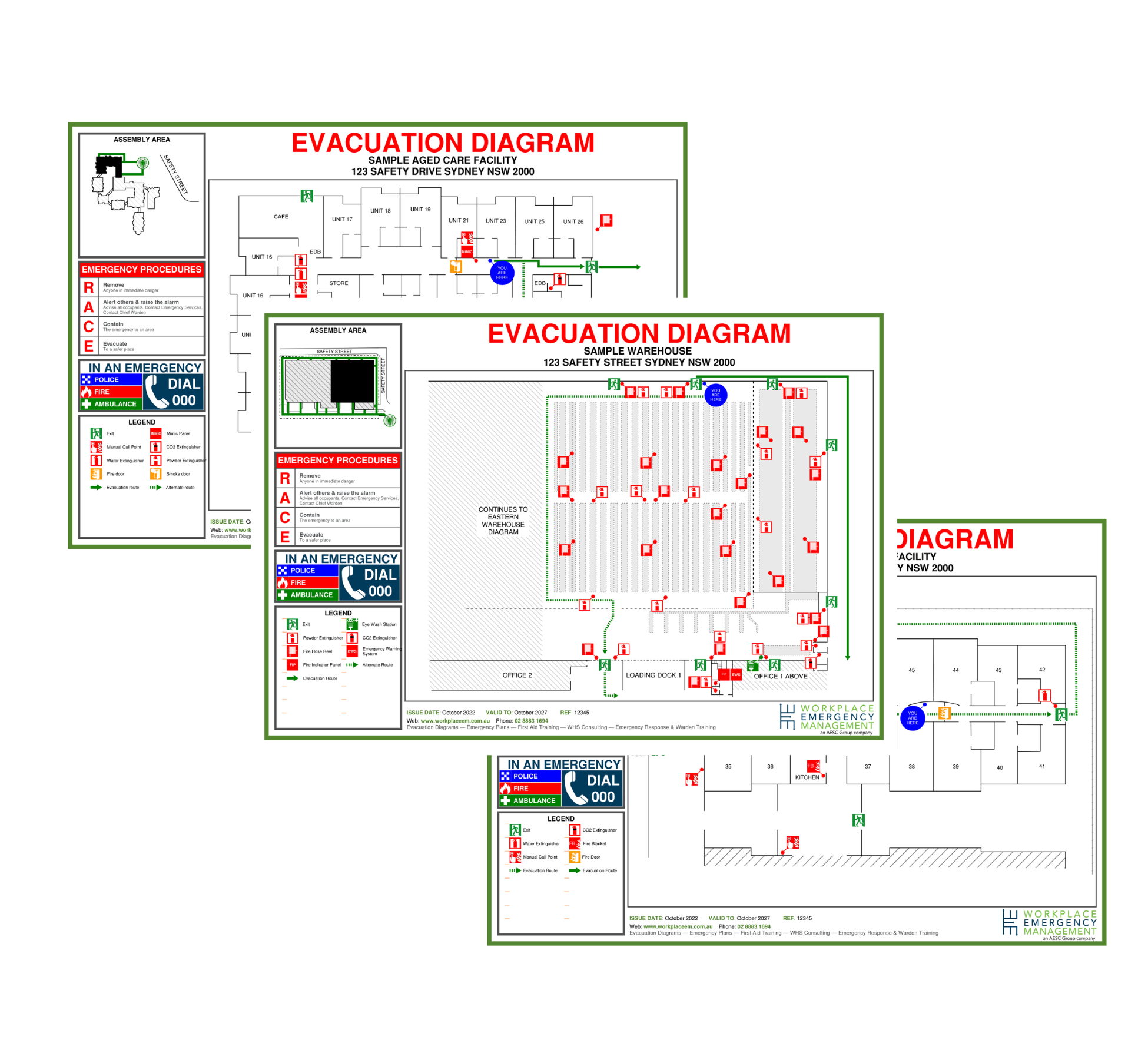 Emergency Evacuation Diagrams WEM