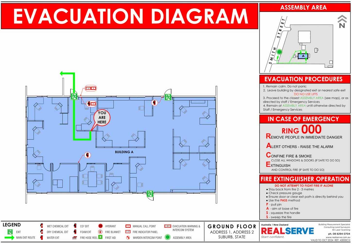 Evacuation Diagrams Precice And Detailed Free Quotations 