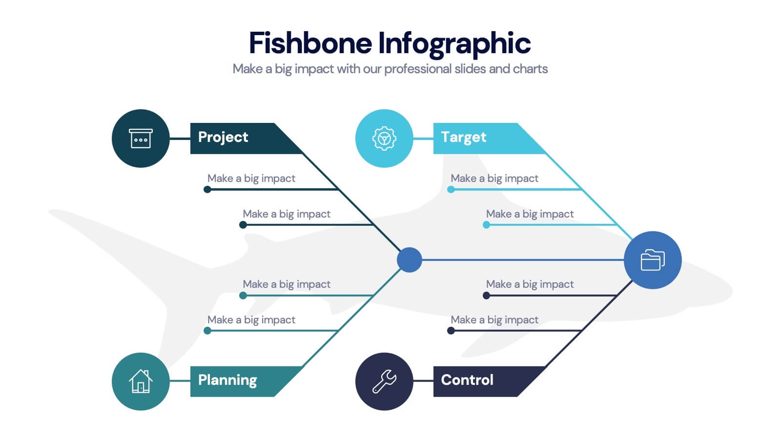 Powerpoint Ishikawa Diagram Template