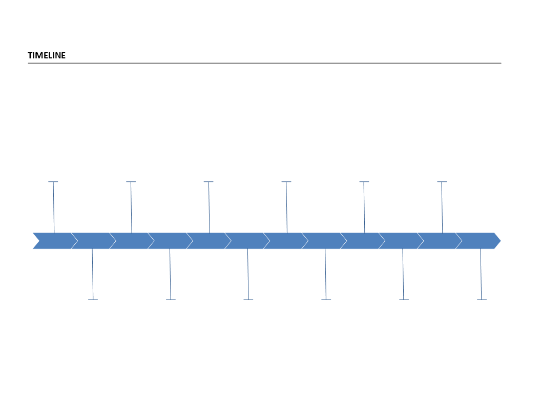 Fishbone Diagram Timeline Templates At Allbusinesstemplates