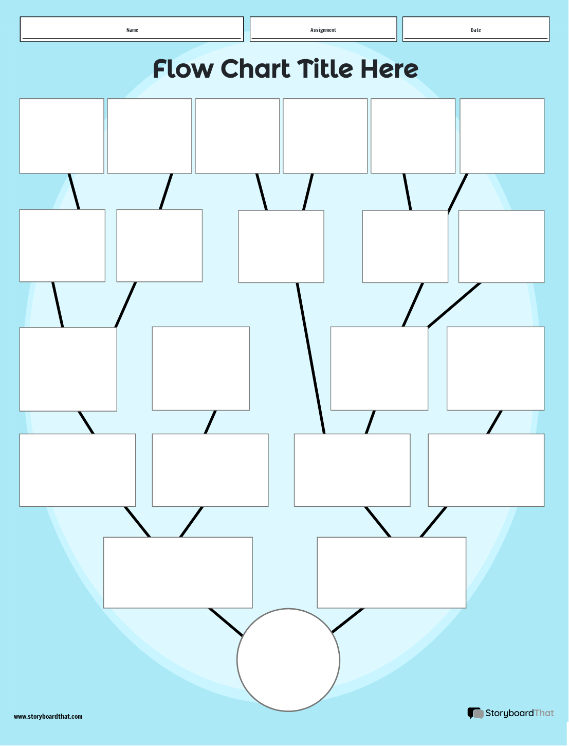 Flow Chart Worksheets Free Templates By Storyboard That
