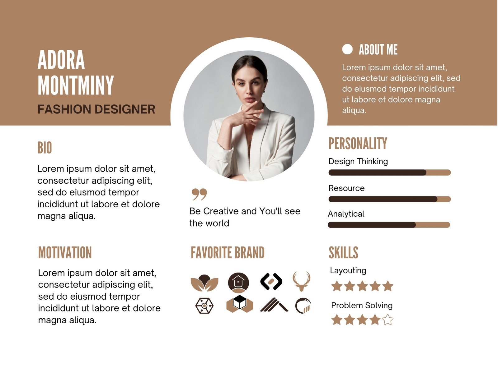 Free And Customizable User Persona Templates Canva