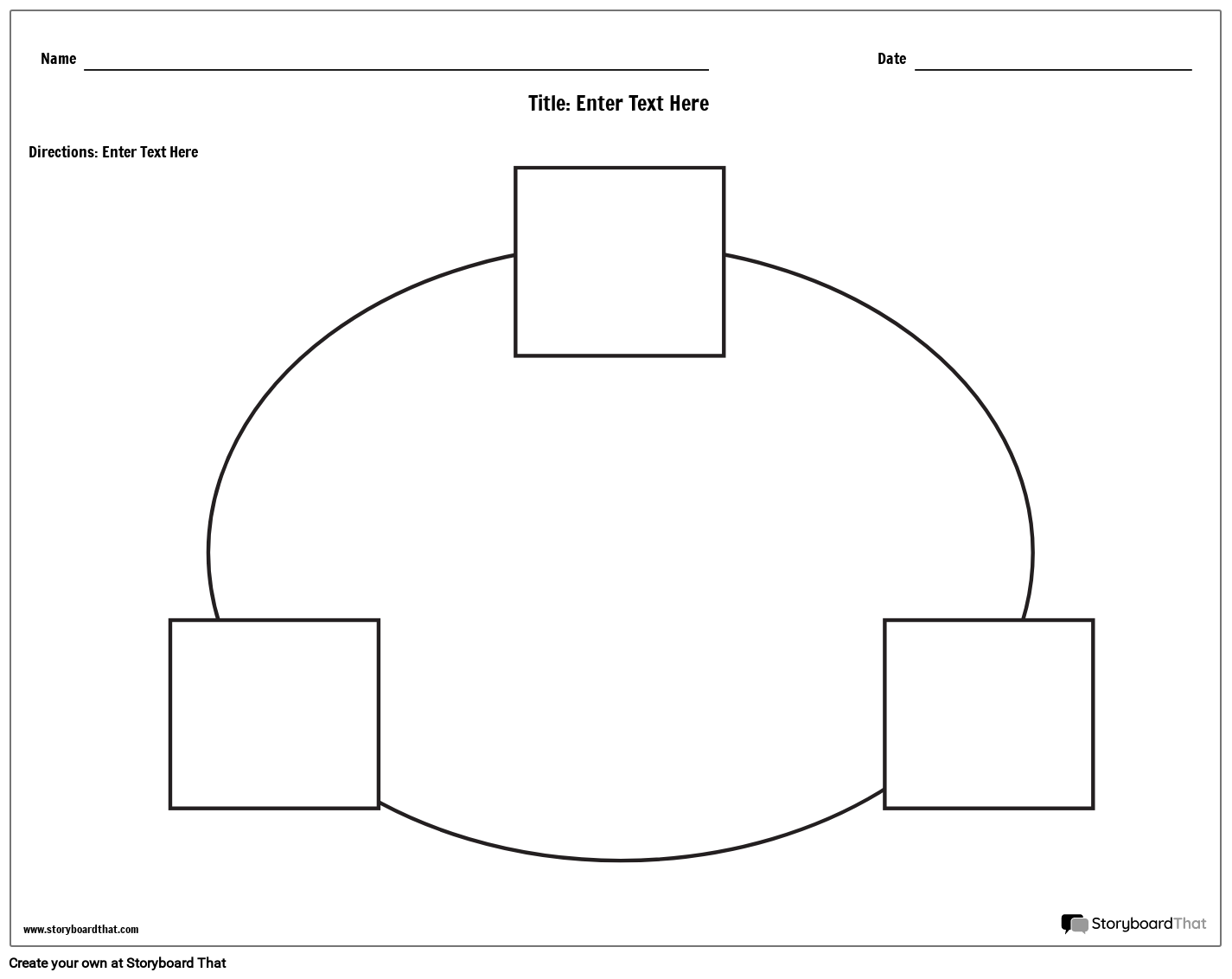 Free Printable Circle Diagram Templates