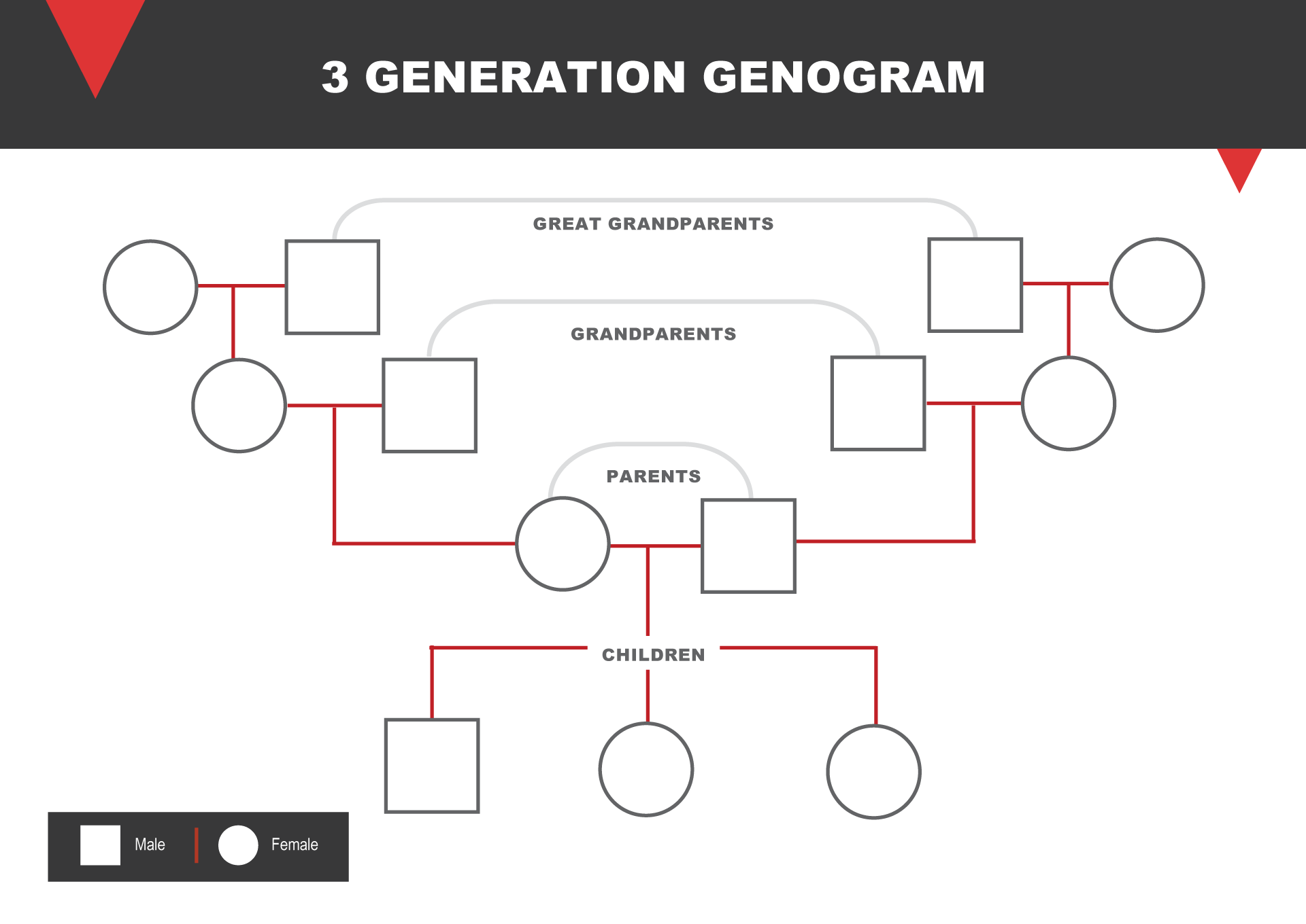 Genogram Diagram Template