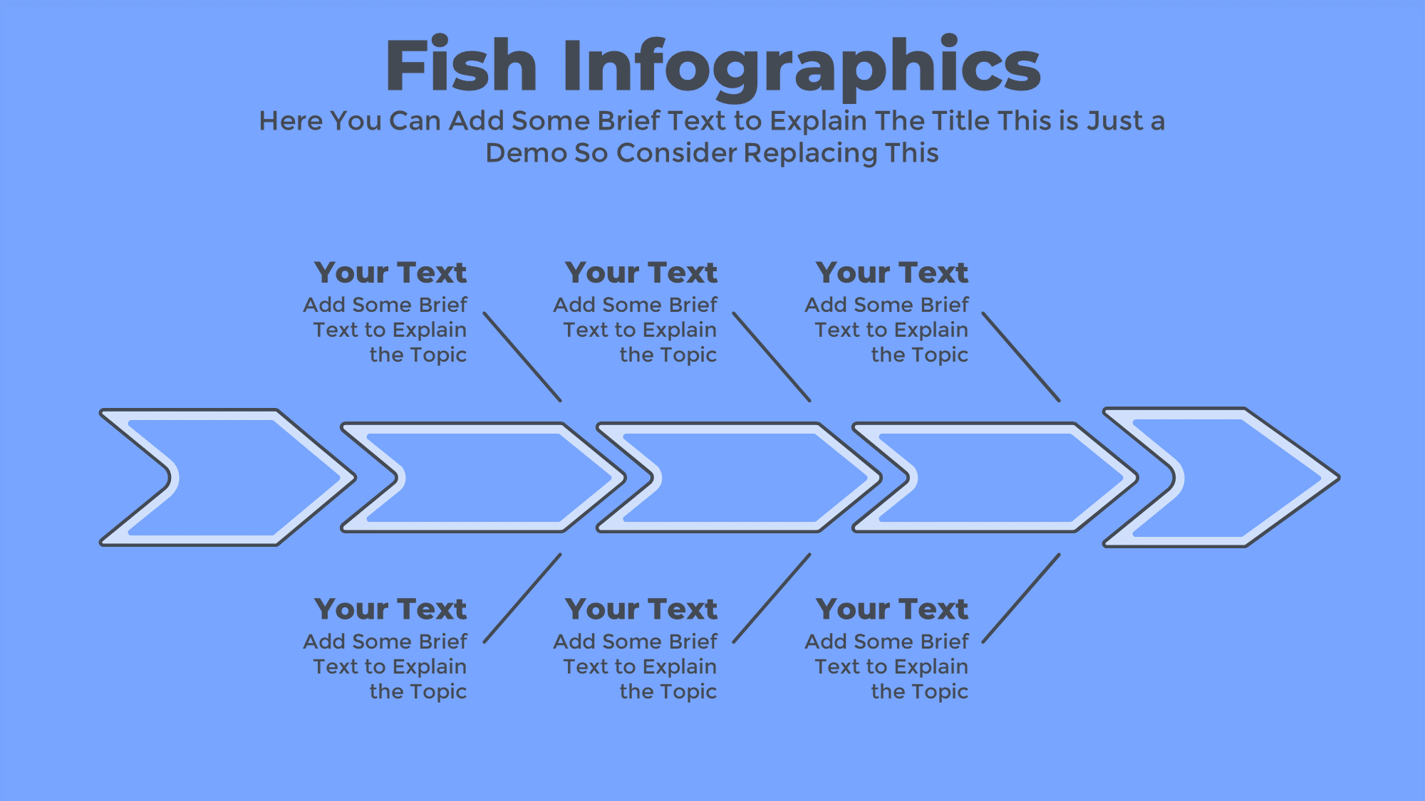 Free Minimal PowerPoint Animated Fishbone Diagram PowerPoint School