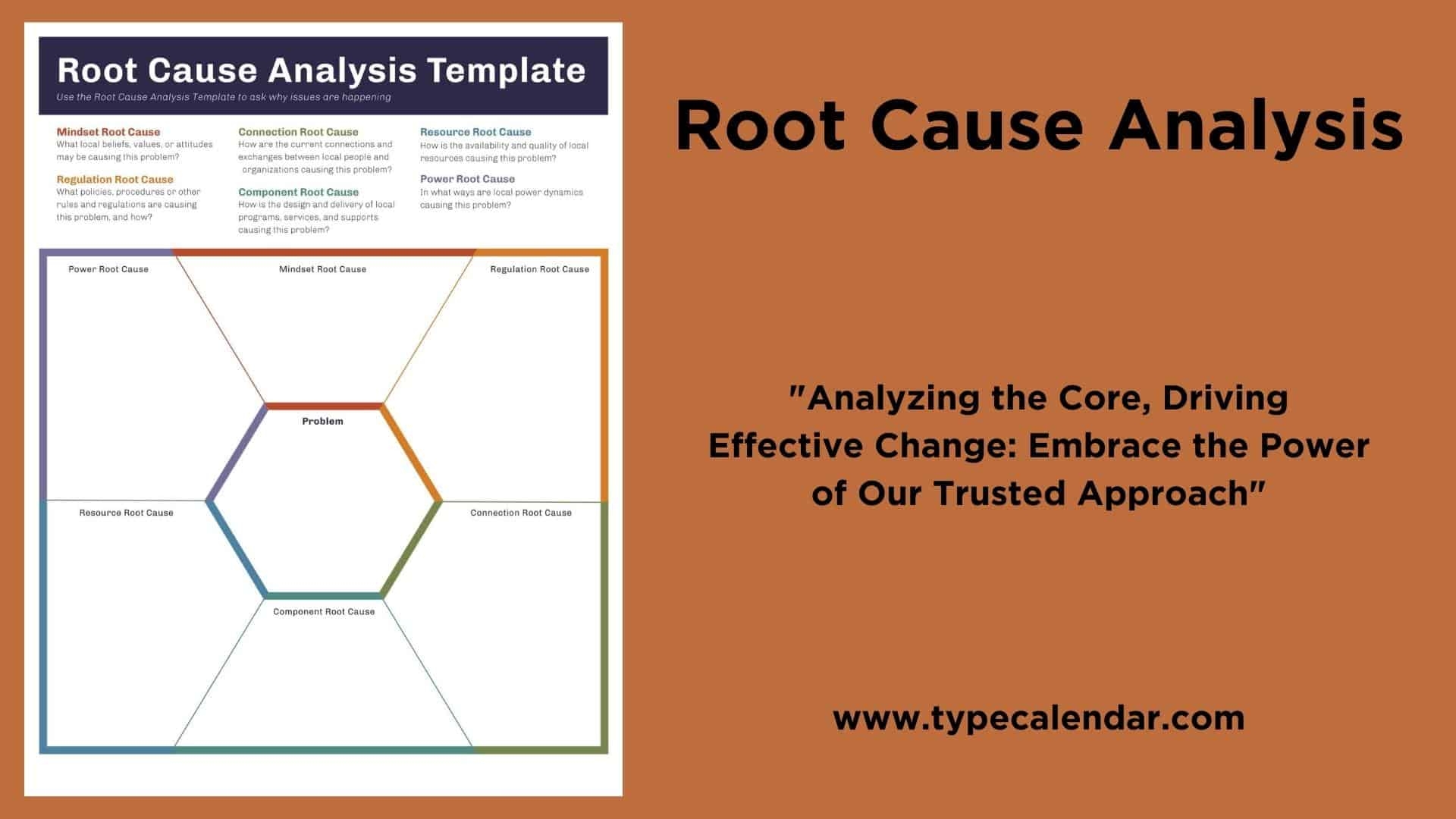 Root Cause Analysis Tree Diagram Template