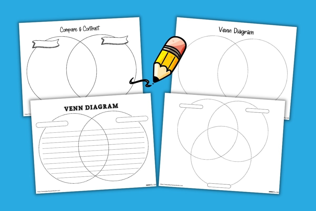 Printable Venn Diagram Template