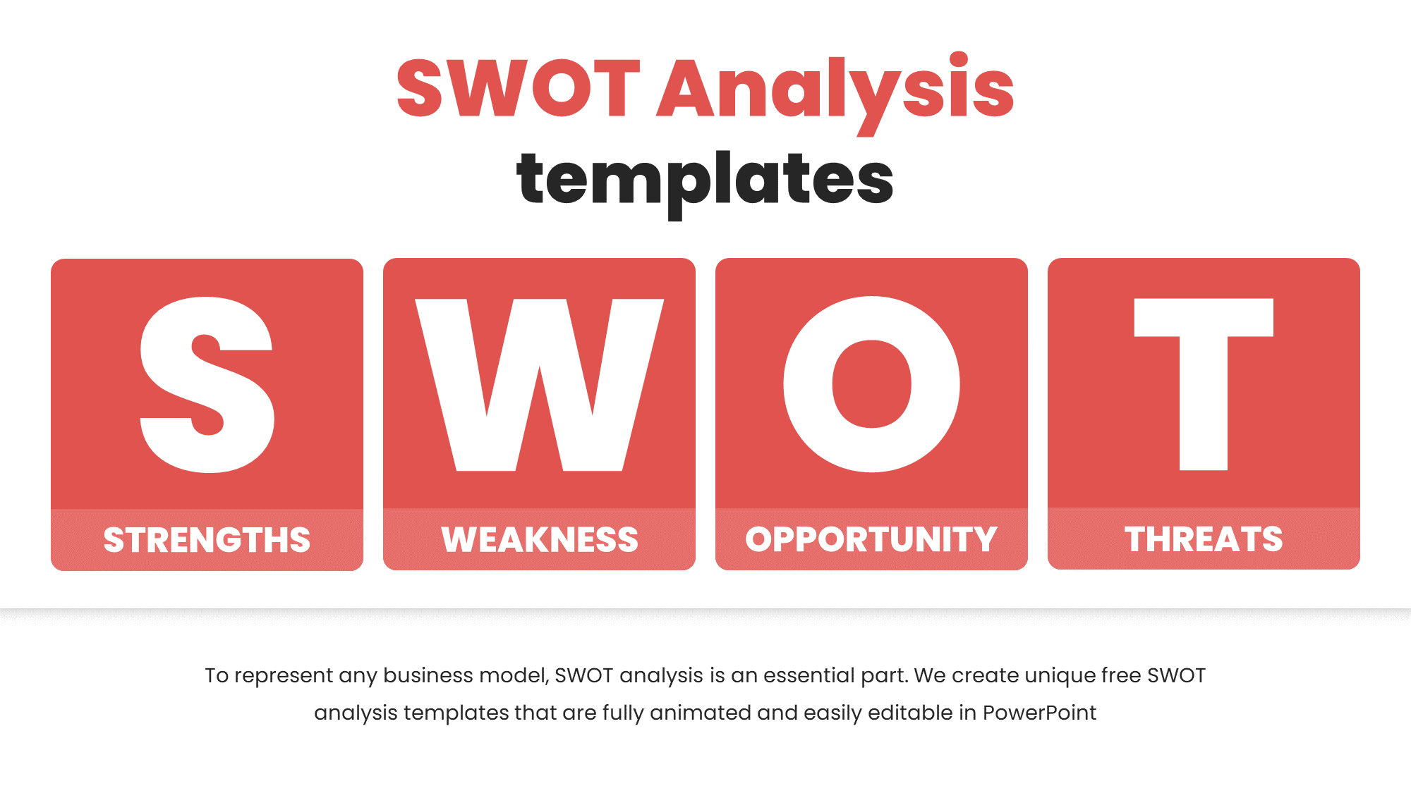 Swot Diagram Template Ppt