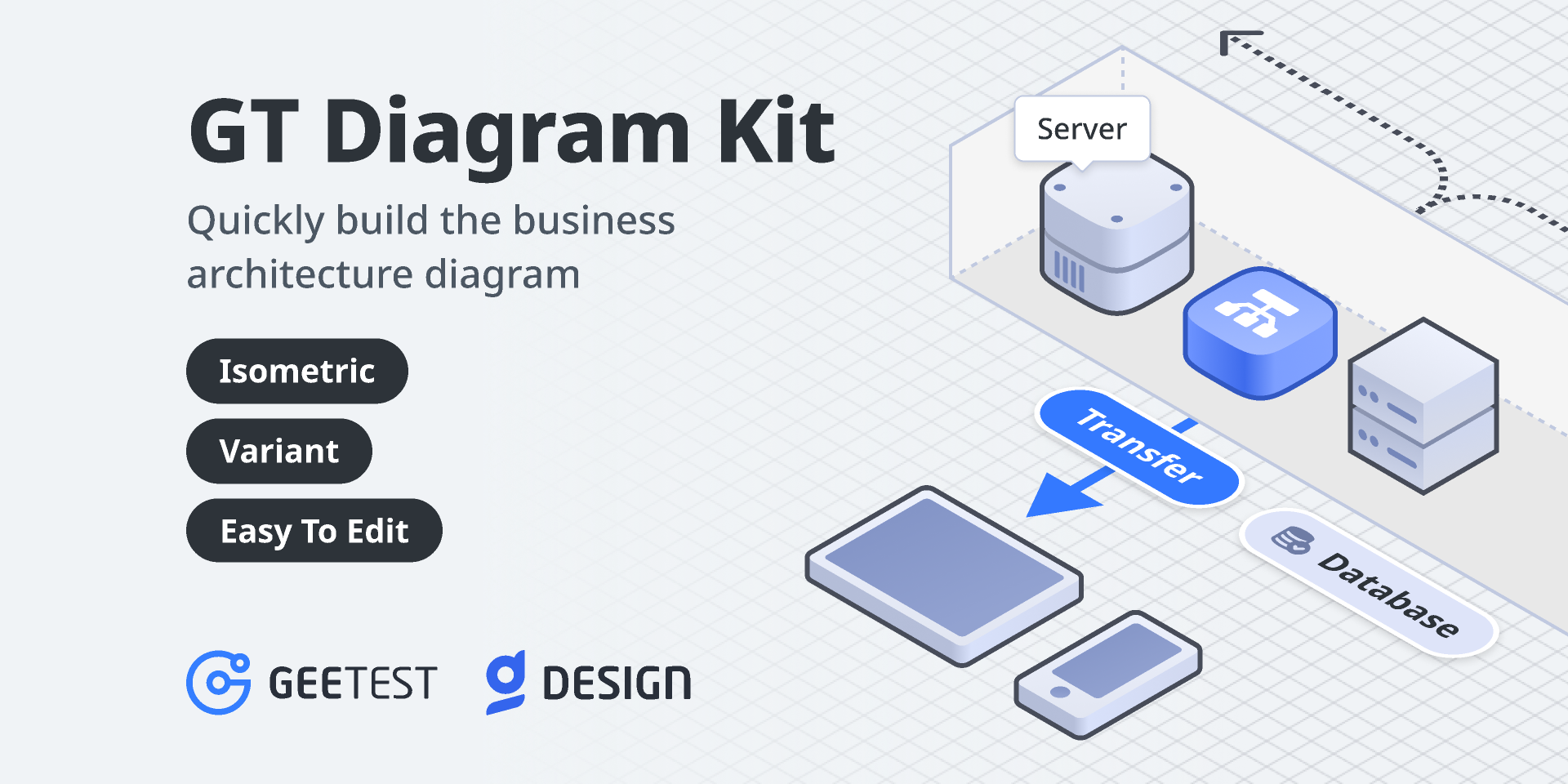 GT Diagram Kit Isometric Style Figma