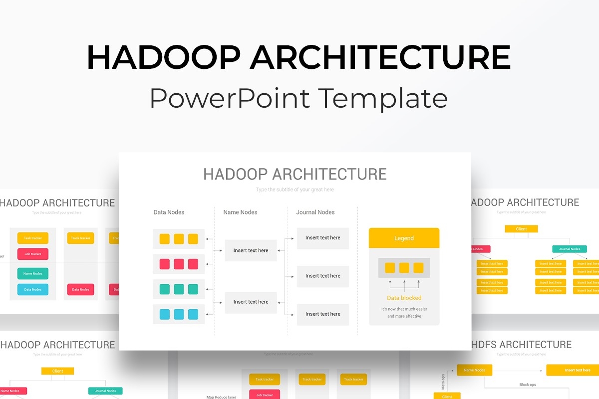 Hadoop Architecture PowerPoint Diagram Nulivo Market