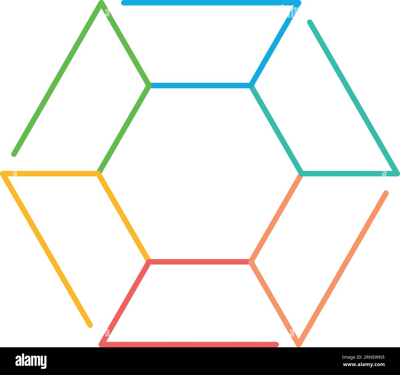 Hexagon Infographic Design Template Hi res Stock Photography And 