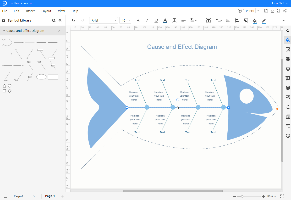 How To Create A Fishbone Diagram In Word EdrawMax Online