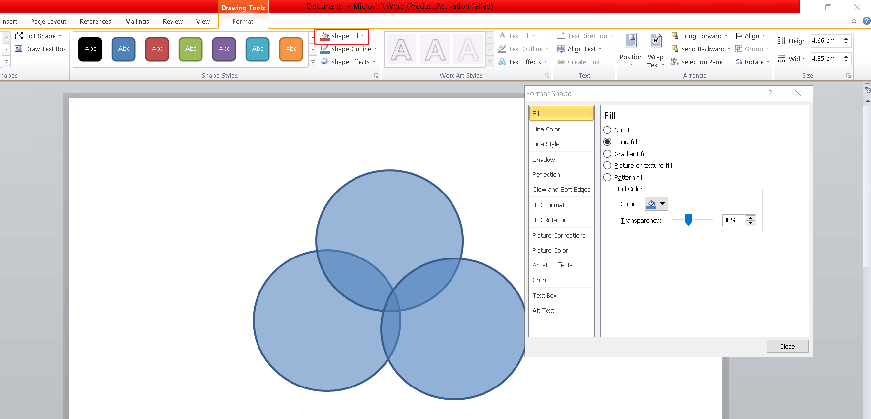 How To Make A Venn Diagram In Microsoft Word Venngage