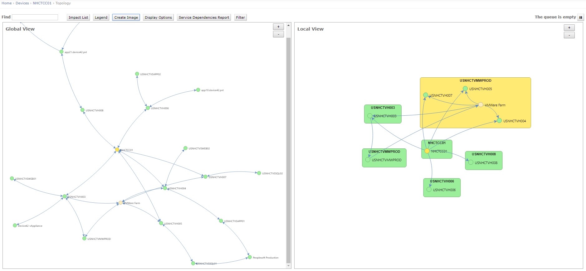 Import A Device42 Dependency Or Topology Chart Into Visio