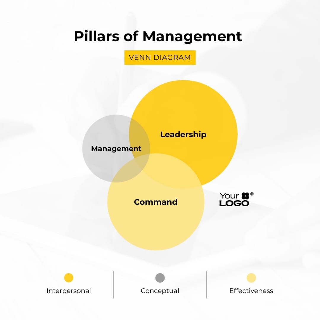 Management Venn Diagram Square Template Visme